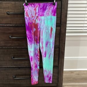 Size Medium Tie Dye Leggings